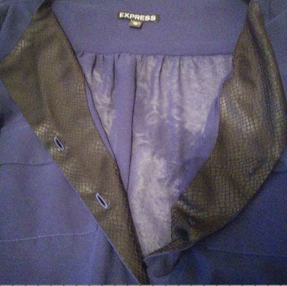 Express Long Sleeve Sheer Top - Picture 8 of 8